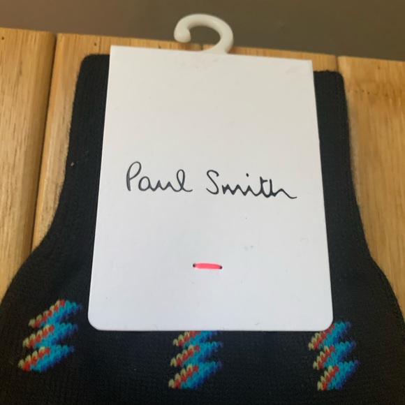 Men’s Paul Smith Fluro Flush Dress Large socks - Picture 2 of 5